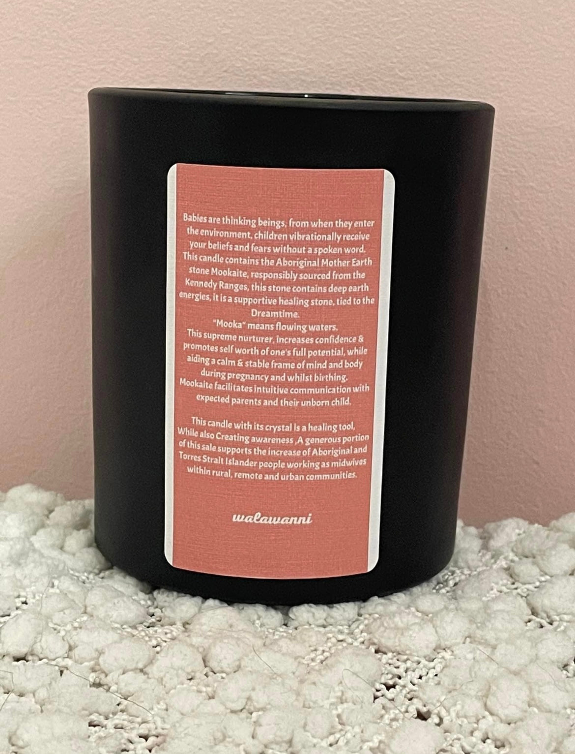 Walawanni signature candle